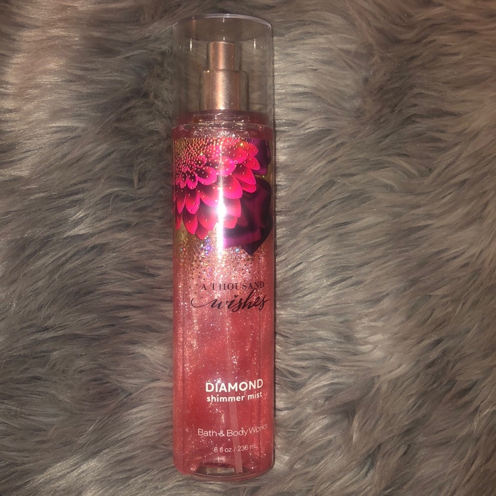 Bath and body work glitter